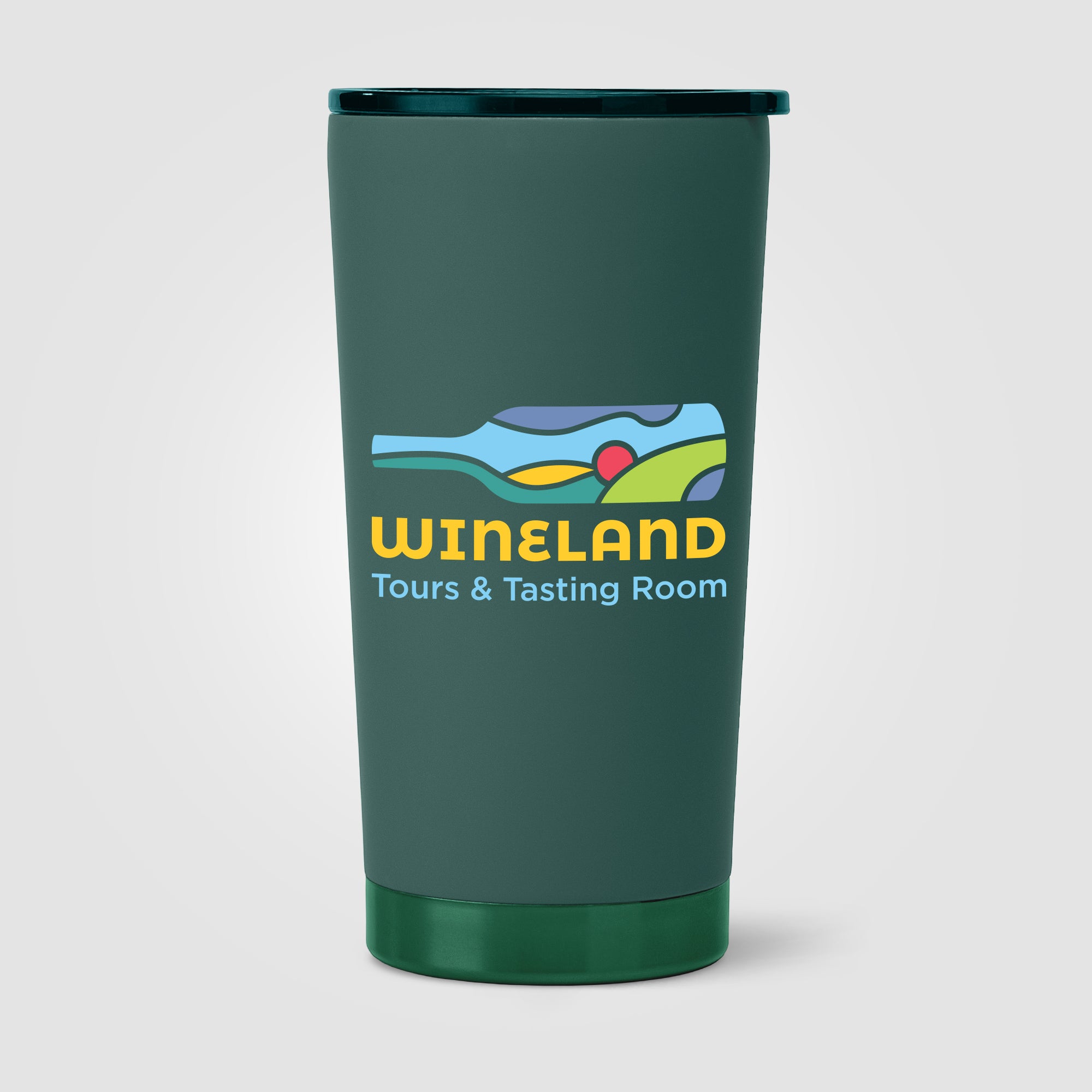 Whistler Monochrome - 18 oz. Double-Wall Stainless Tumbler - ColorJet-zoom-2