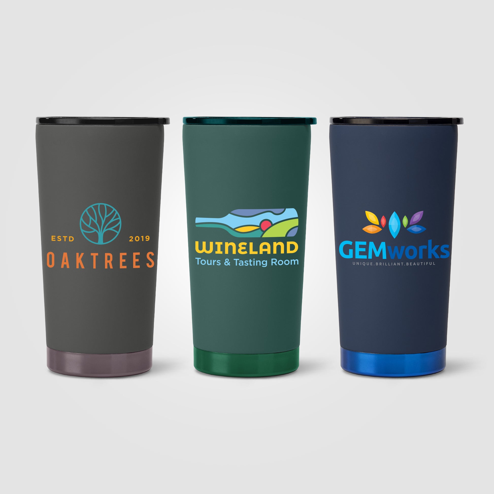 Image of the Whistler Monochrome - 18 oz. Double-Wall Stainless Tumbler - ColorJet promotional product, SKU WEW-C.