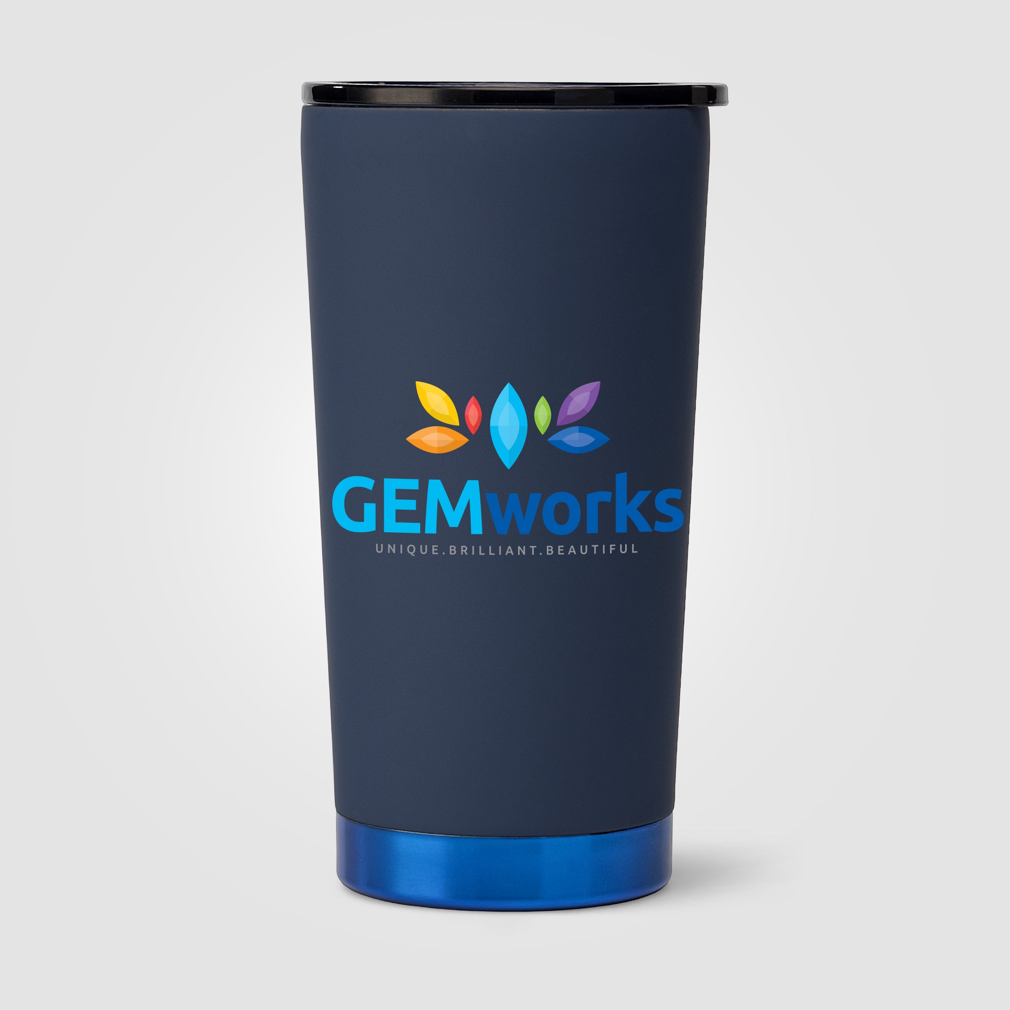 Whistler Monochrome - 18 oz. Double-Wall Stainless Tumbler - ColorJet-zoom-3