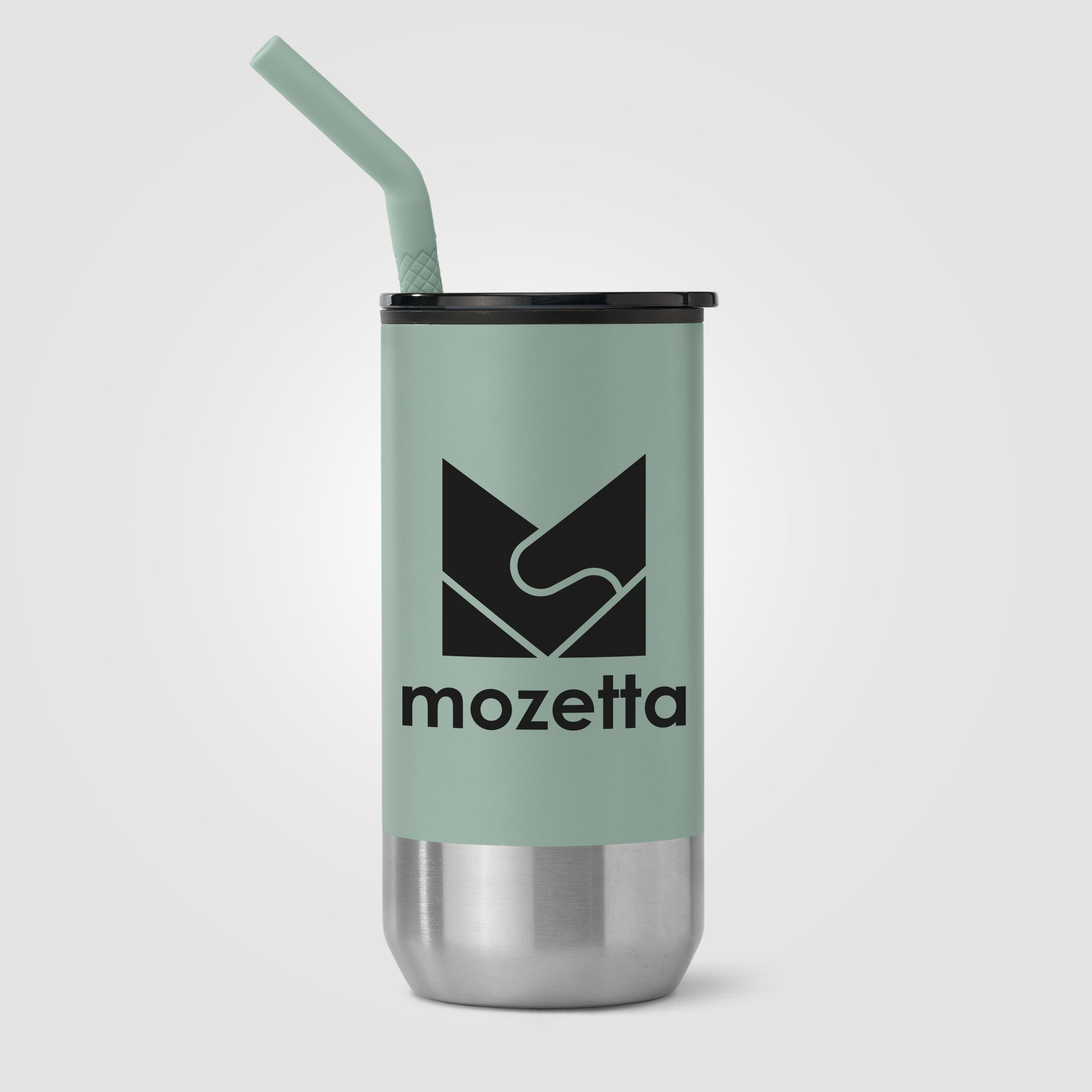 Atlantis - 16 oz. Double Wall Tumbler - Stainless with Recycled RPP Inner-zoom-3