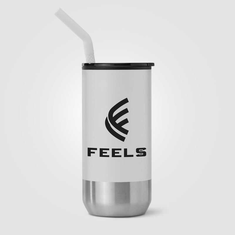 Atlantis - 16 oz. Double Wall Tumbler - Stainless with Recycled RPP Inner-zoom-