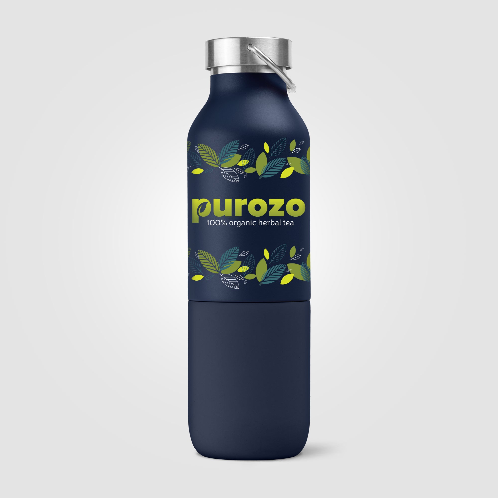 Freya Duo – 2-in-1 20 oz. Double-Wall Recycled Stainless Steel Bottle with 11 oz. Tumbler - ColorJet