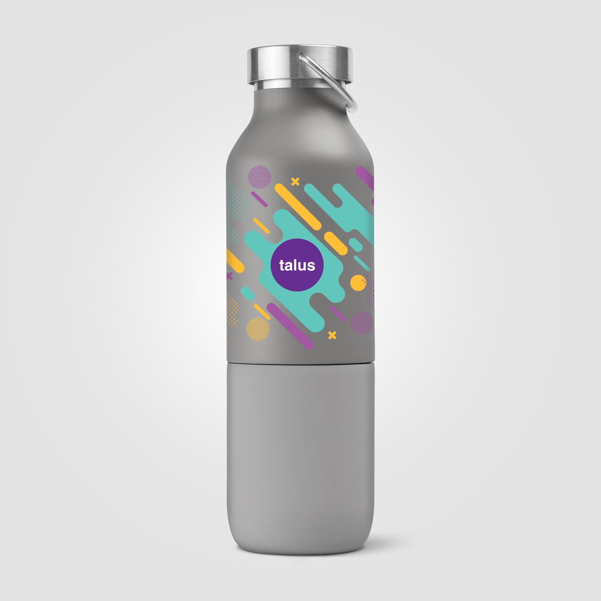 Freya Duo – 2-in-1 20 oz. Double-Wall Recycled Stainless Steel Bottle with 11 oz. Tumbler - ColorJet-4