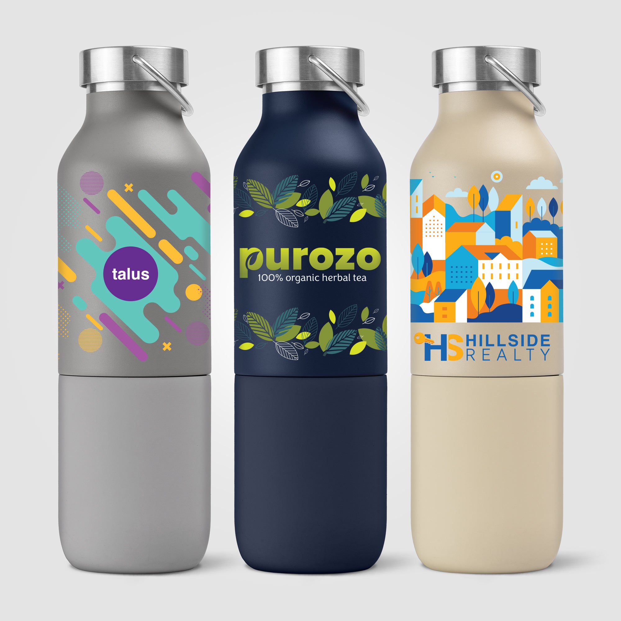Image of the Freya Duo – 2-in-1 20 oz. Double-Wall Recycled Stainless Steel Bottle with 11 oz. Tumbler - ColorJet promotional product, SKU WFF-C.