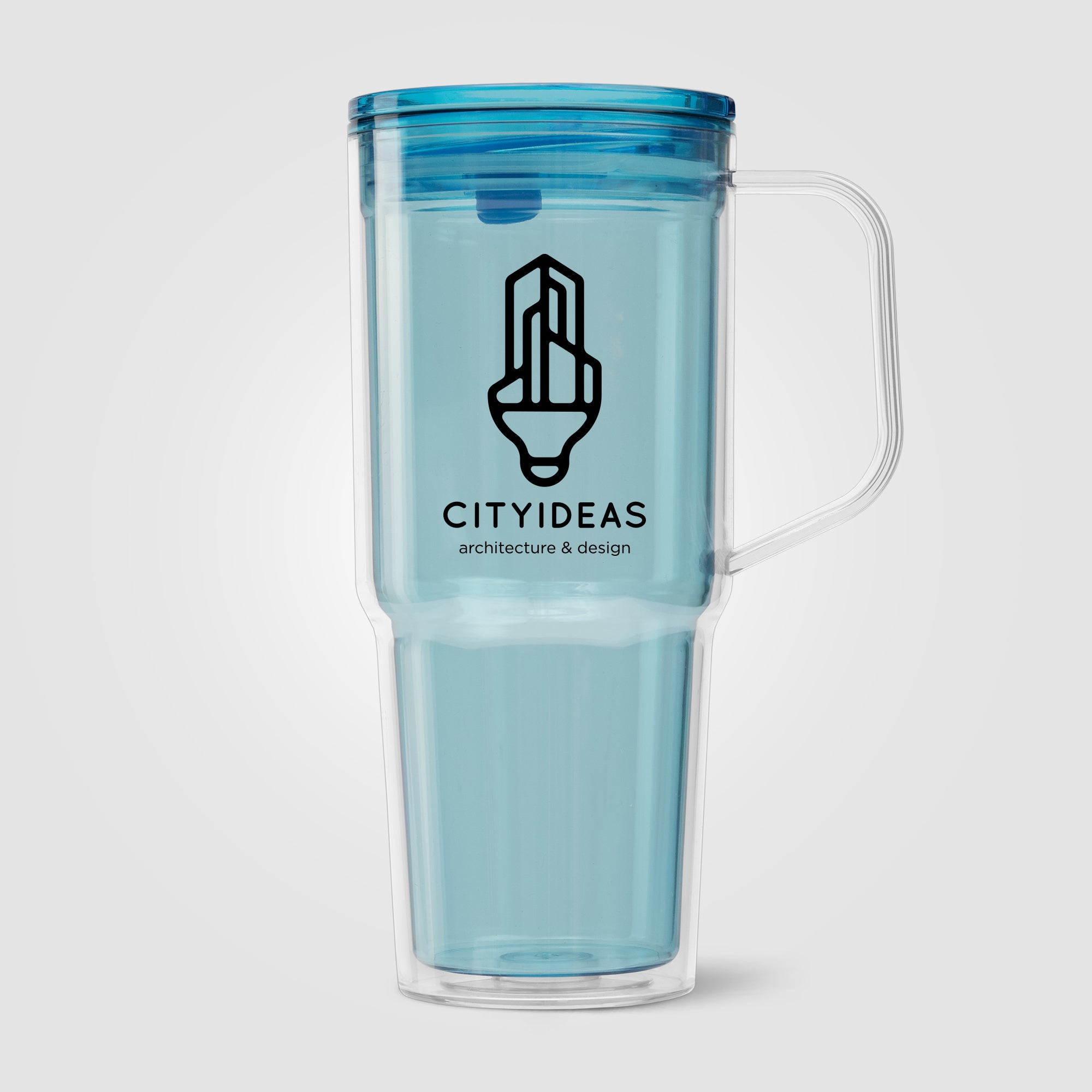 Polar Crystal - 32 oz. Recycled Double Wall Tumbler-zoom-2