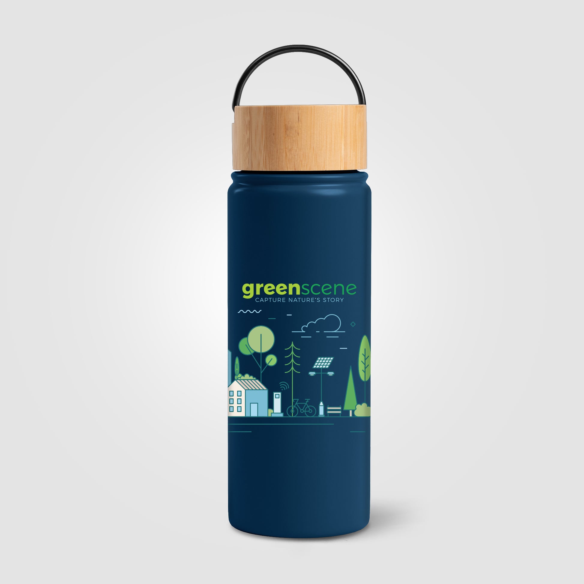 Reborn - 18 oz. Double Wall Stainless Steel Bottle - ColorJet-3