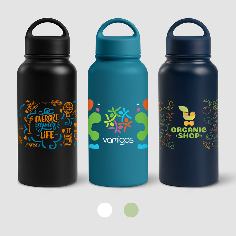 Mariner - 31 oz. Double Wall Stainless Steel Bottle - ColorJet-zoom-