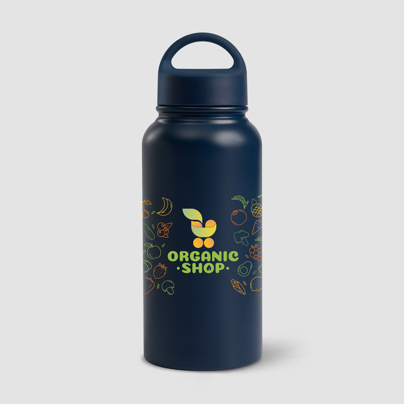 Mariner - 31 oz. Double Wall Stainless Steel Bottle - ColorJet-zoom-