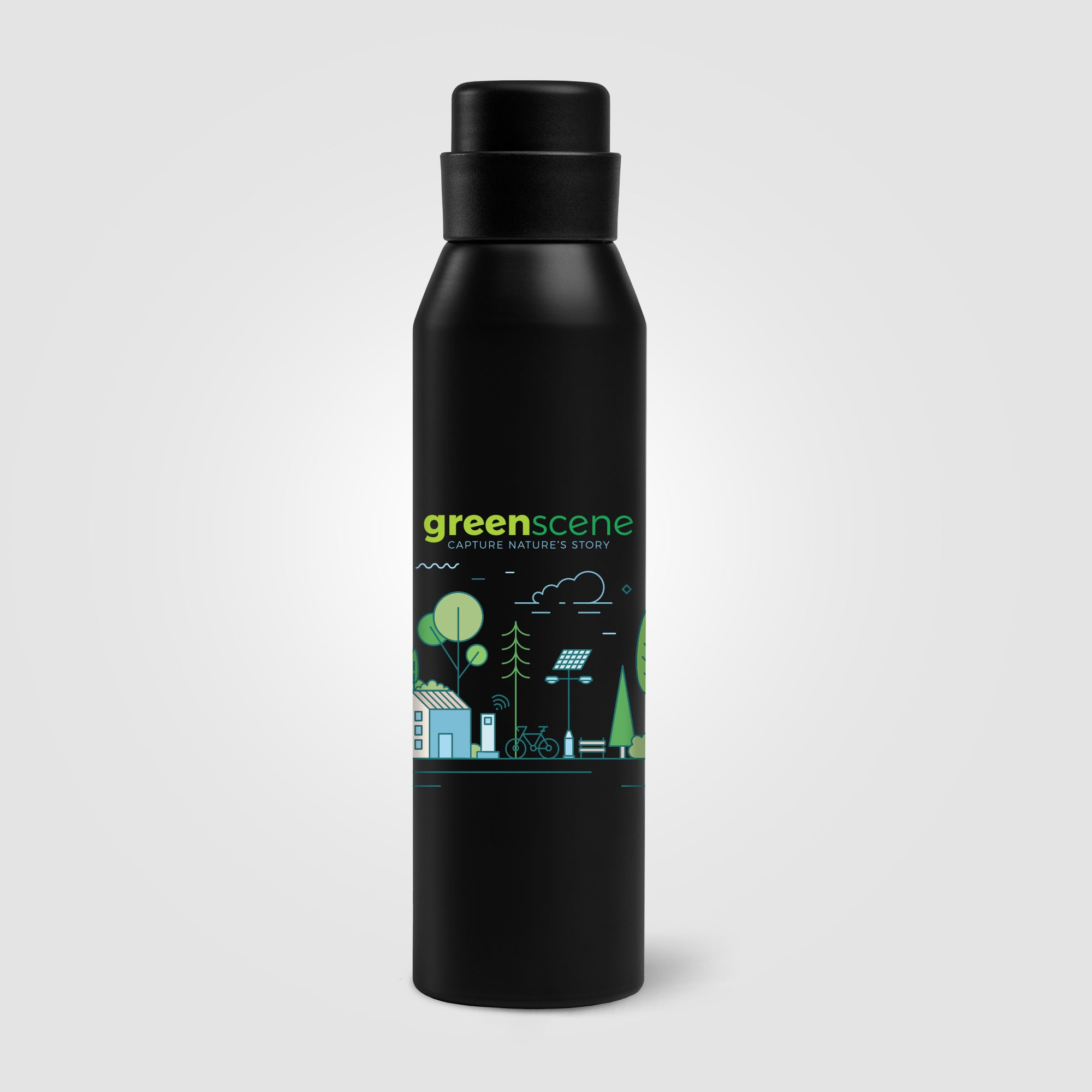 Norse - 23 oz. Recycled Aluminum Sport Bottle - ColorJet