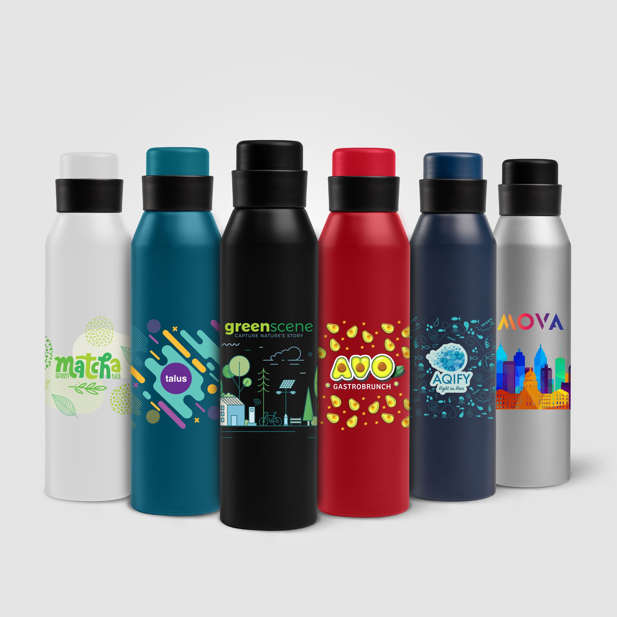 Image of the Norse - 23 oz. Recycled Aluminum Sport Bottle - ColorJet promotional product, SKU WFN-C.