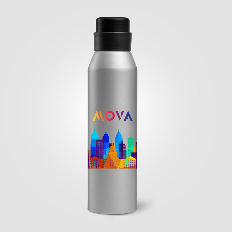 Norse - 23 oz. Recycled Aluminum Sport Bottle - ColorJet-zoom-