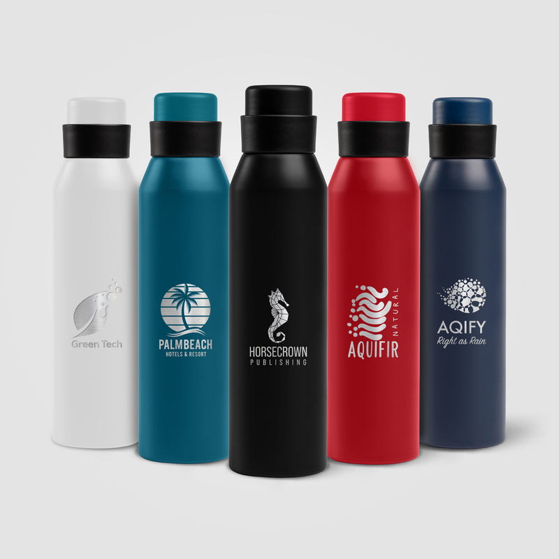 Norse - 23 oz. Recycled Aluminum Sport Bottle - Laser-zoom-