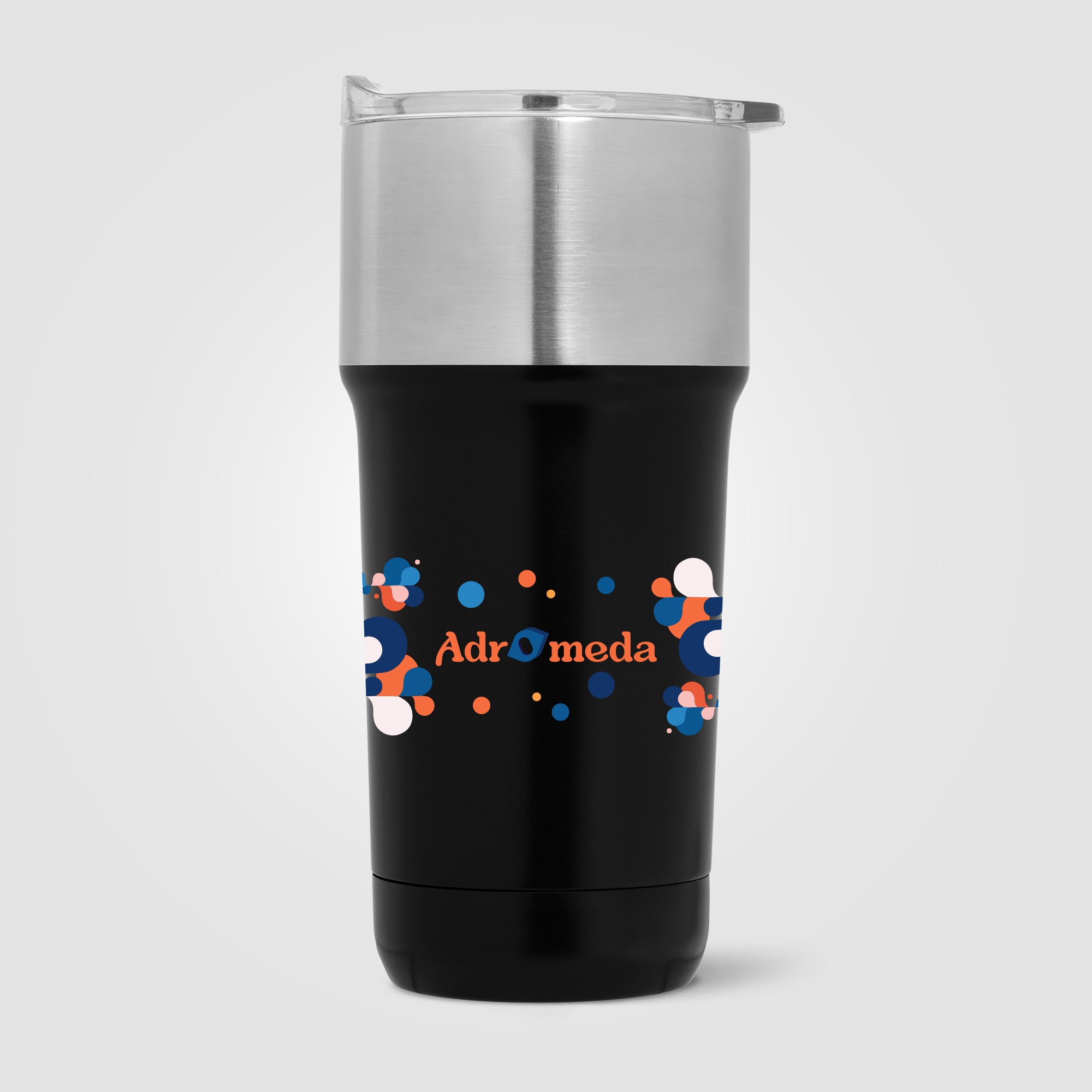 Optimus - 20 oz. Double Wall Stainless Tumbler with Ceramic Interior - Colorjet-zoom-2