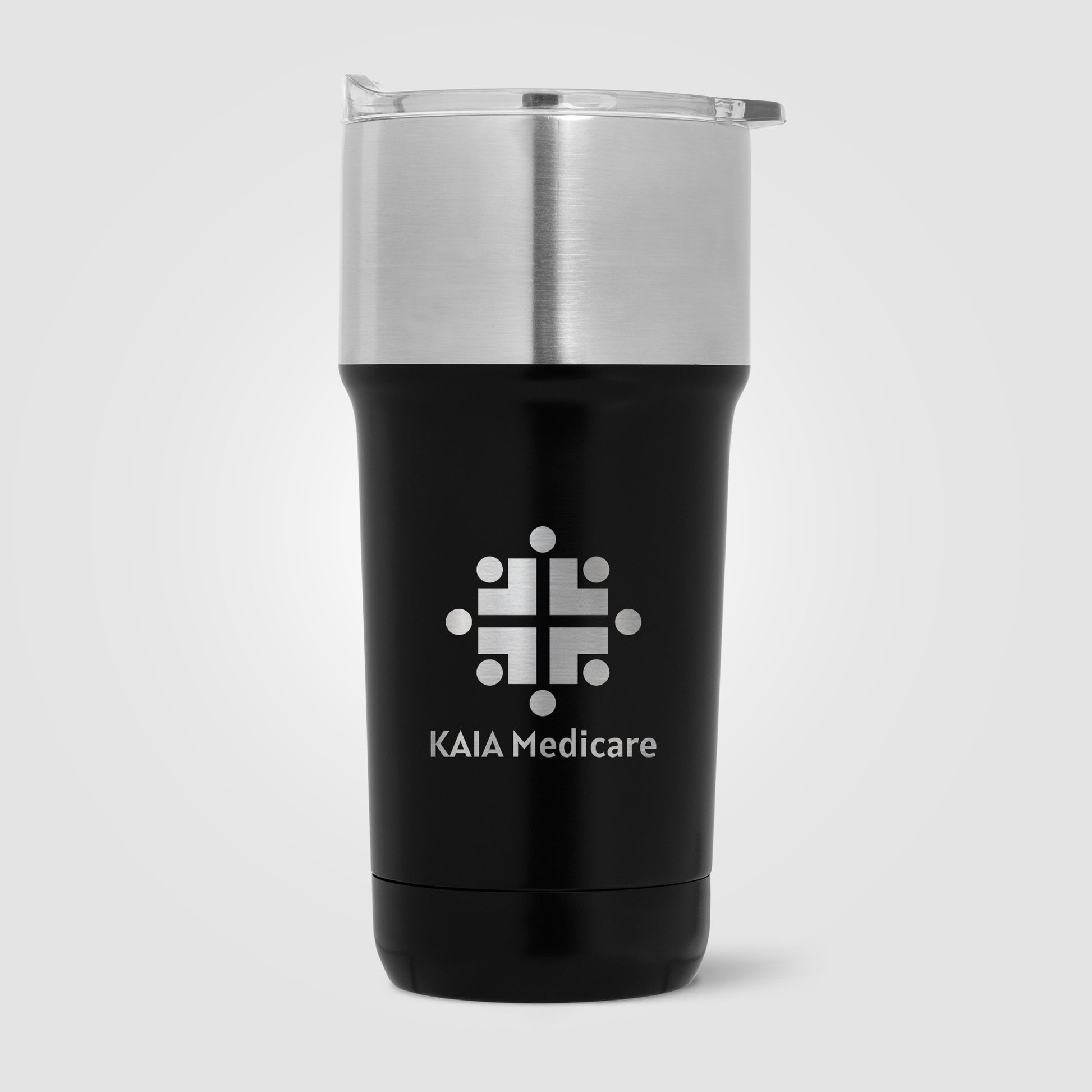 Optimus - 20 oz. Double Wall Stainless Tumbler with Ceramic Interior - Laser-2