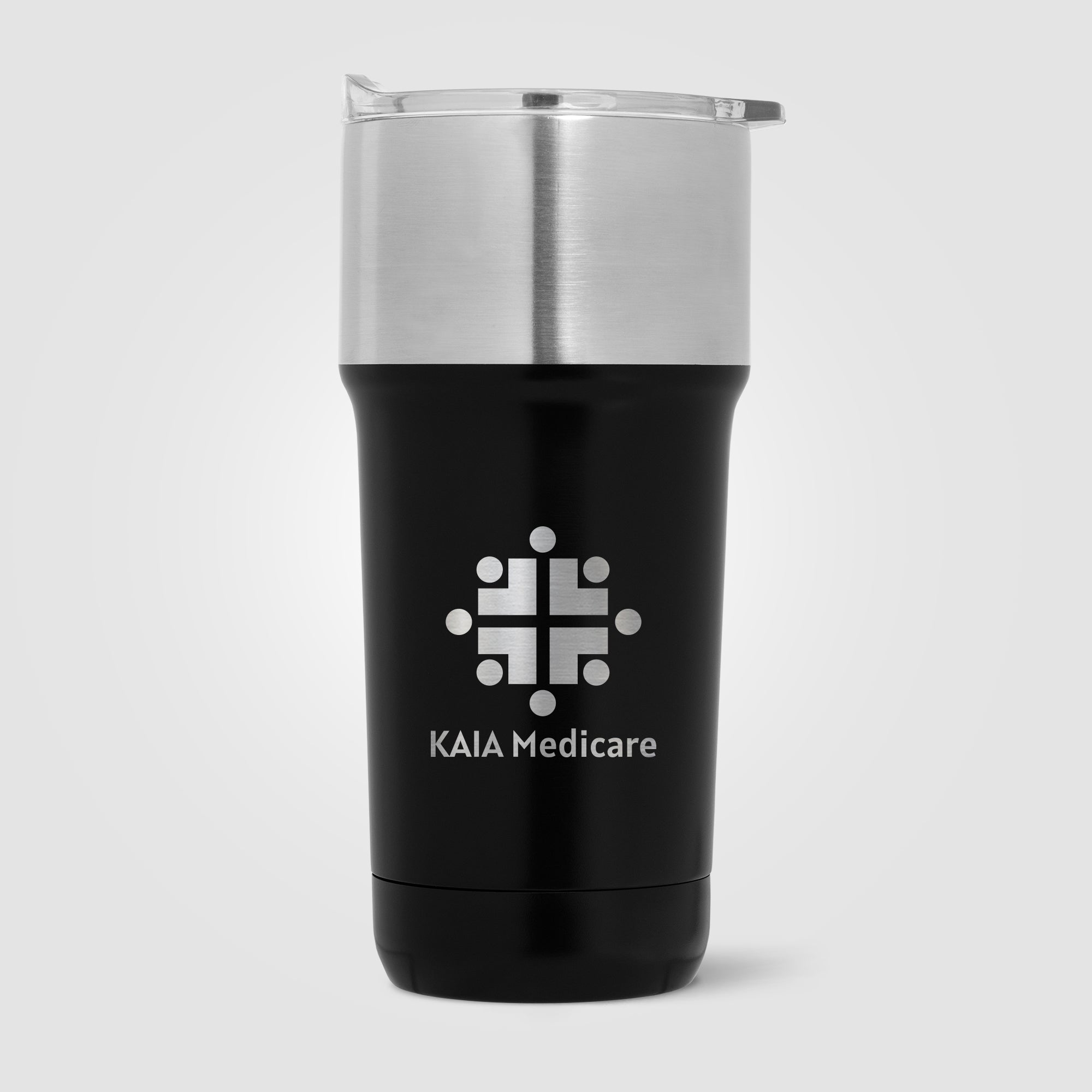 Optimus - 20 oz. Double Wall Stainless Tumbler with Ceramic Interior - Laser-zoom-2
