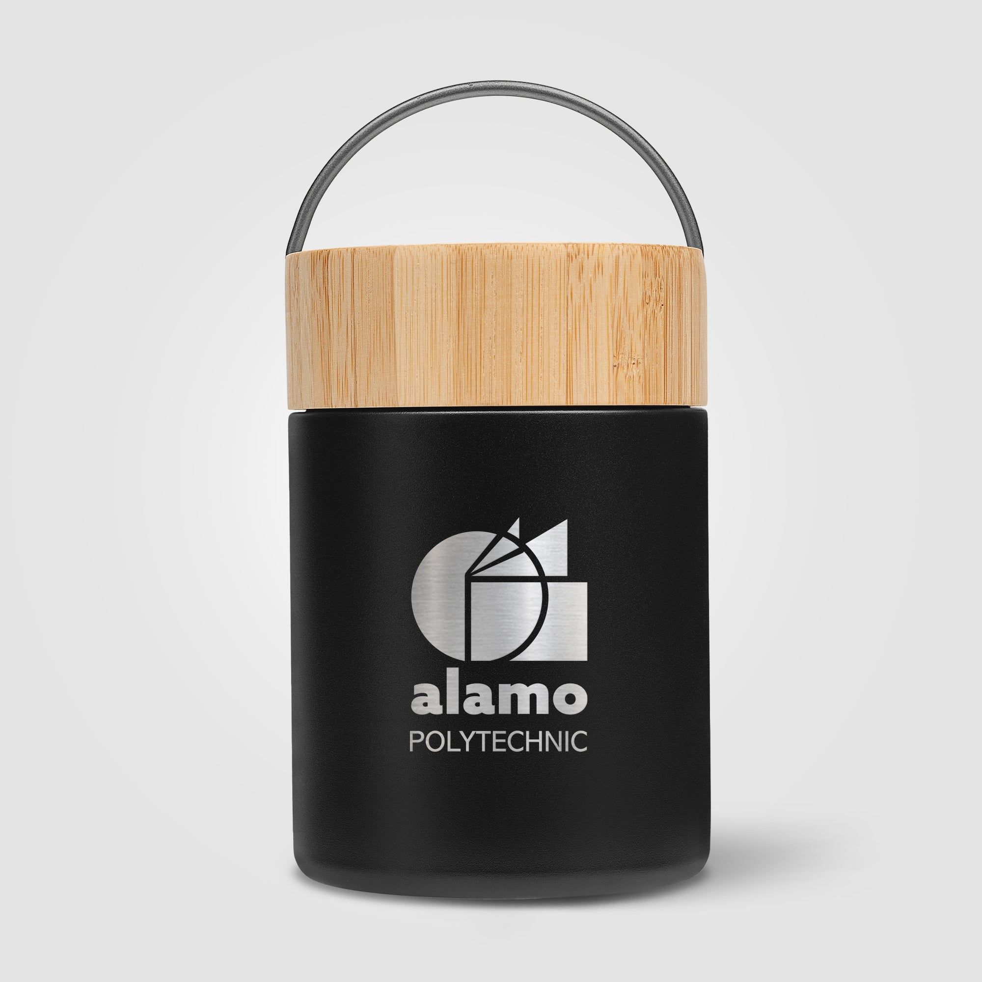 Reborn Recycled Stainless Steel Food Container - 17 oz. - Laser Engraved