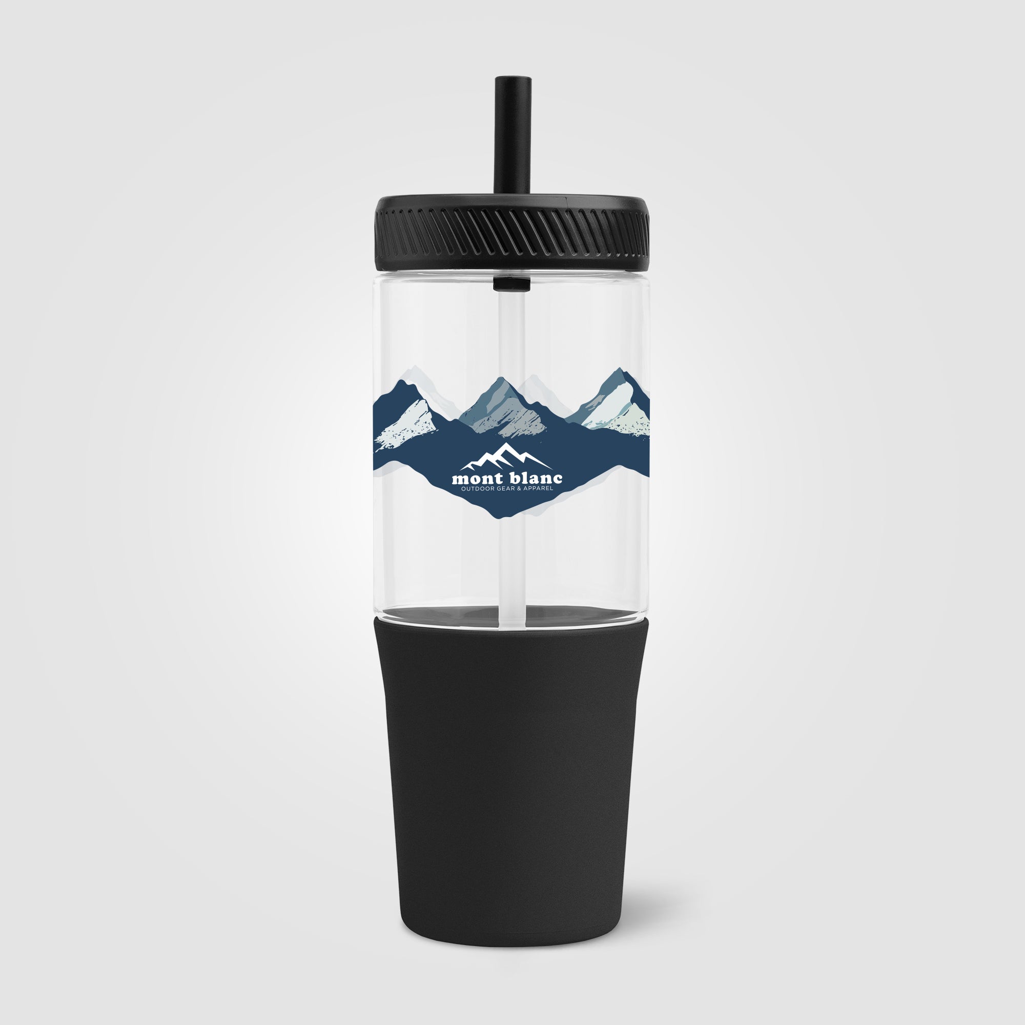 Polar Recycled Plastic Dual Tone Straw Tumbler - 40 oz. - ColorJet