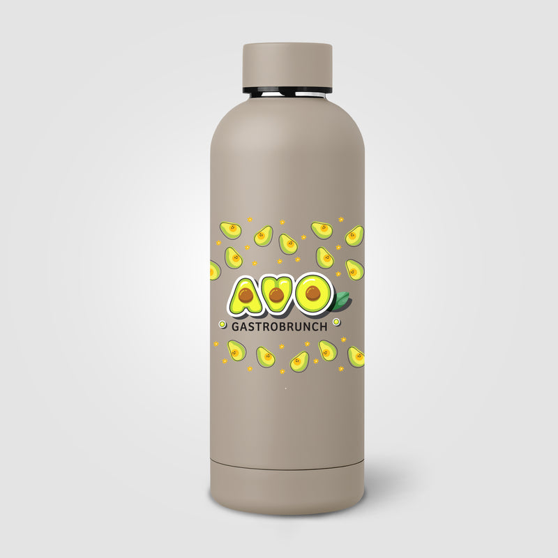 Astrid Recycled Stainless Steel Double Wall Bottle - 18 oz. - ColorJet-zoom-