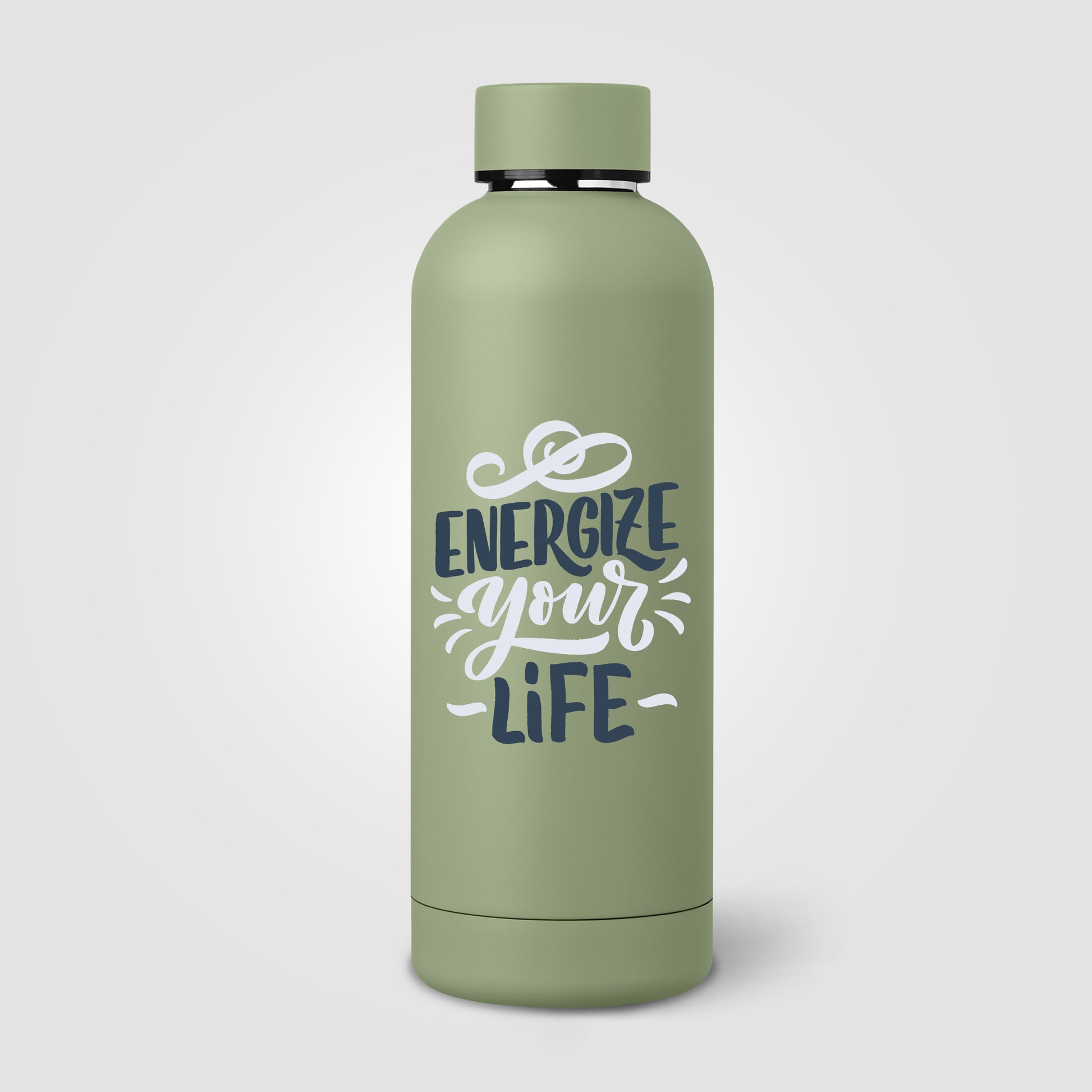 Astrid Recycled Stainless Steel Double Wall Bottle - 18 oz. - ColorJet-4