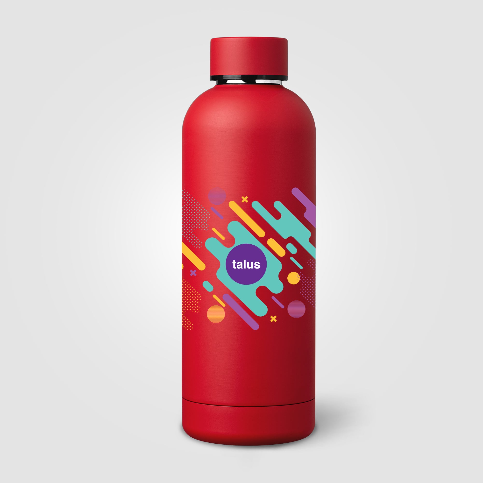 Astrid Recycled Stainless Steel Double Wall Bottle - 18 oz. - ColorJet-zoom-6