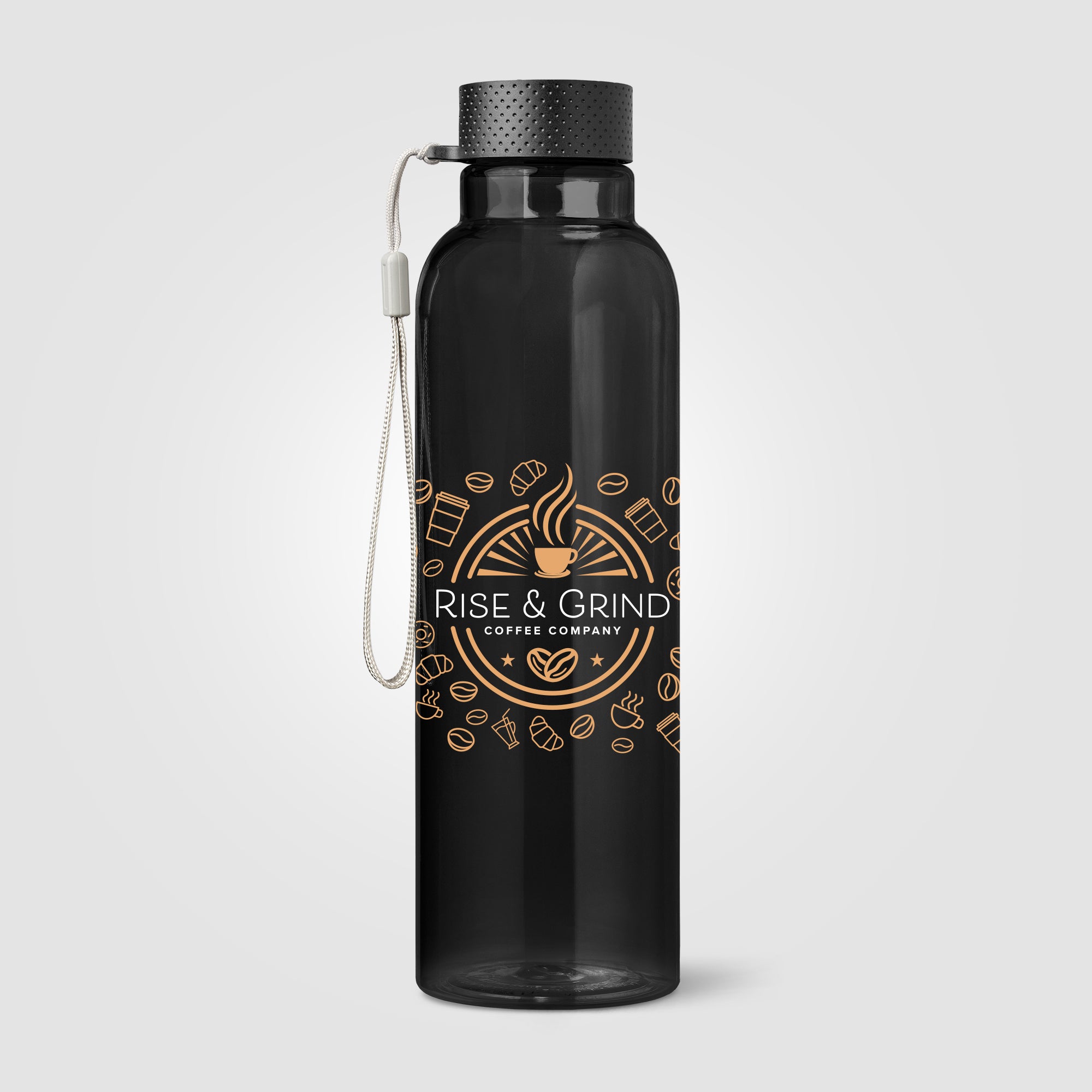 Aura RPET Wrist Strap Bottle - 24 oz. - ColorJet-zoom-2