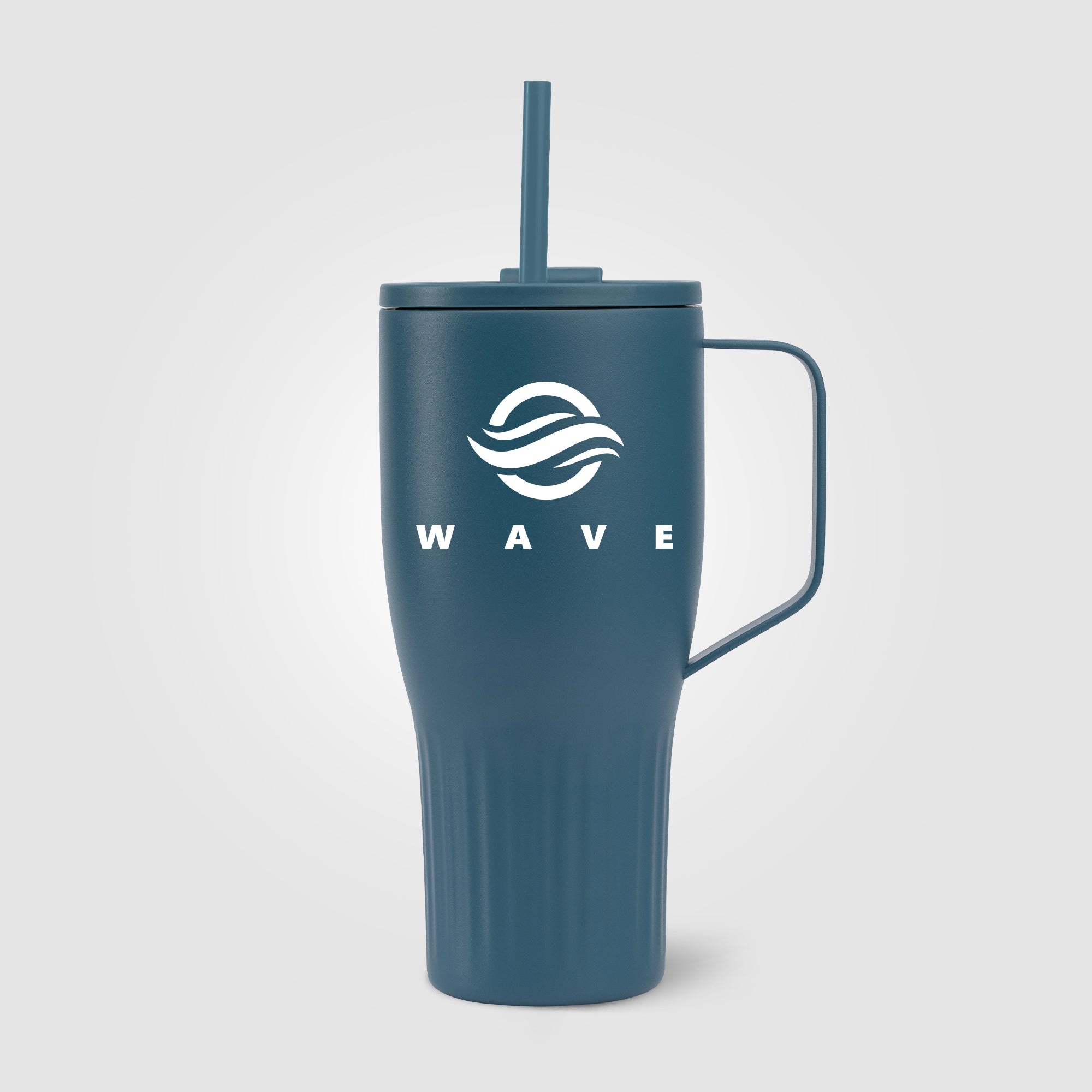 Majesty Recycled Stainless Steel Straw Tumbler - 30 oz.-zoom-4