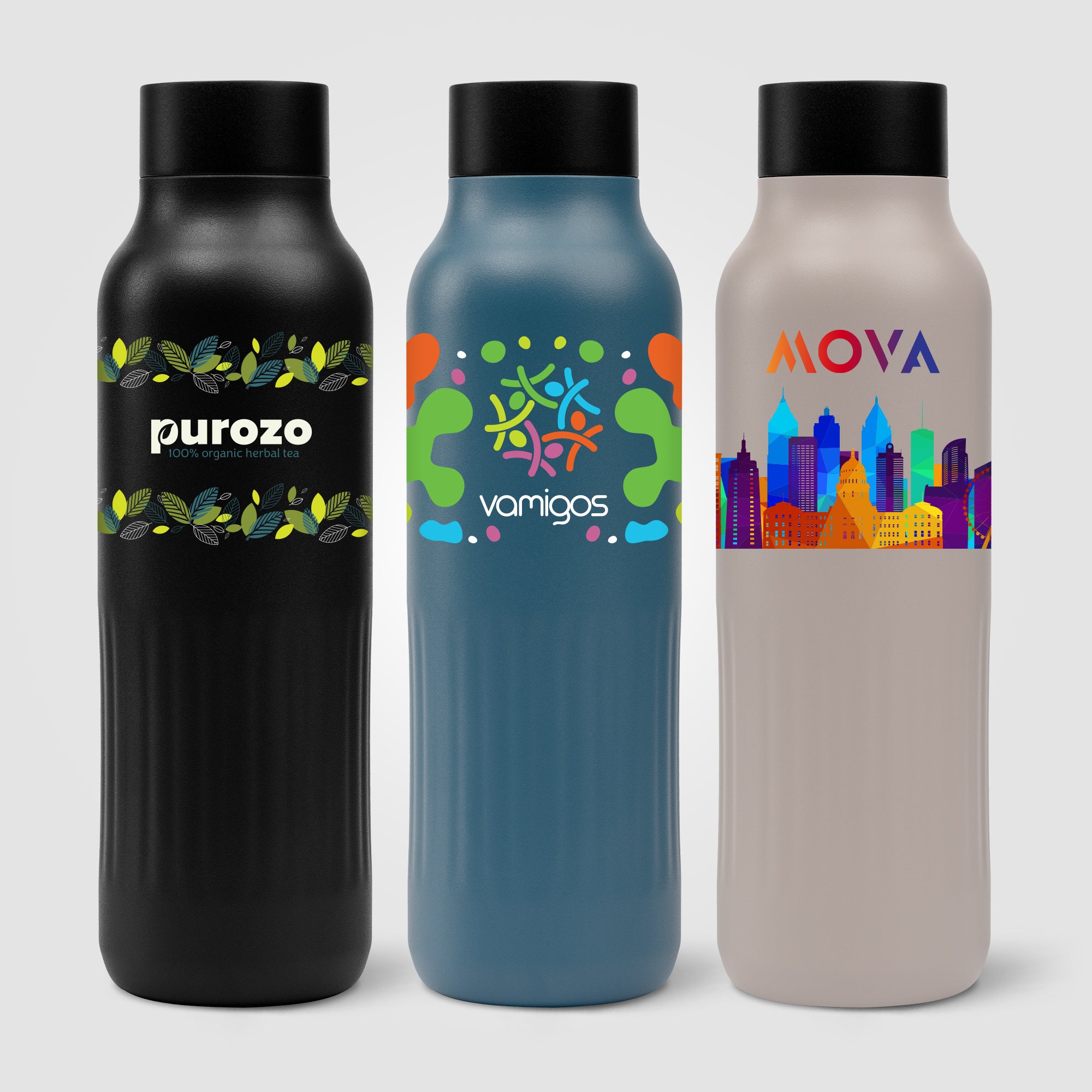 Image of the Majesty Recycled Stainless Steel Bottle - 20 oz. - ColorJet promotional product, SKU WGC-C.