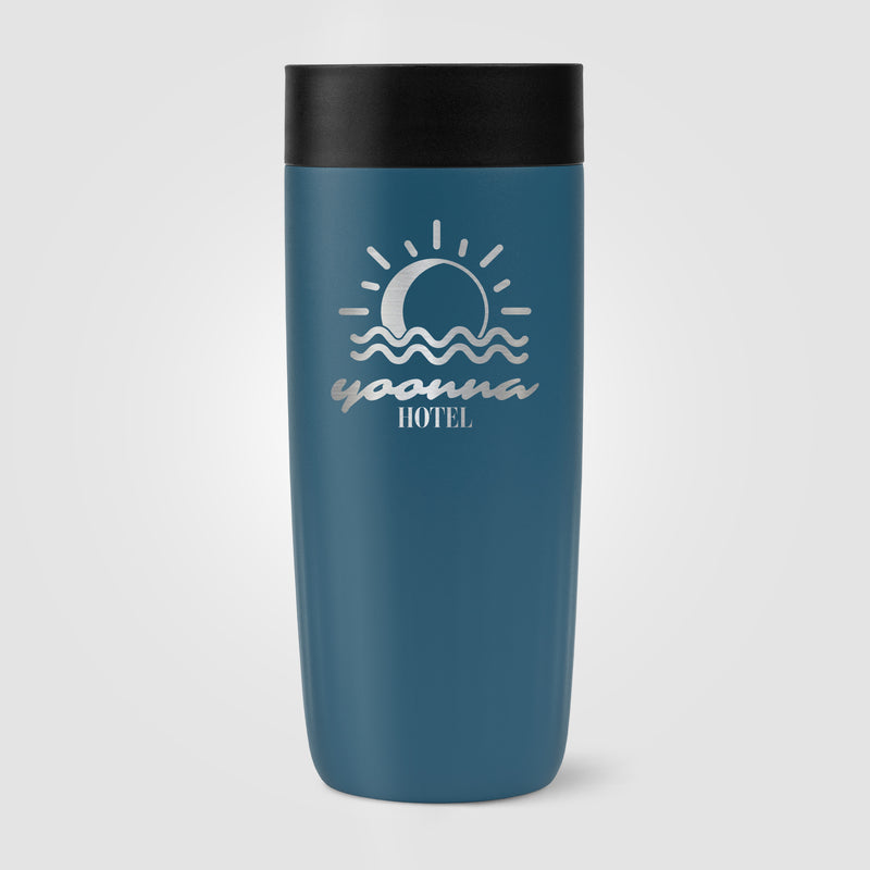 Majesty Recycled Stainless Steel Tumbler - 13 oz. - Laser Engraved-zoom-