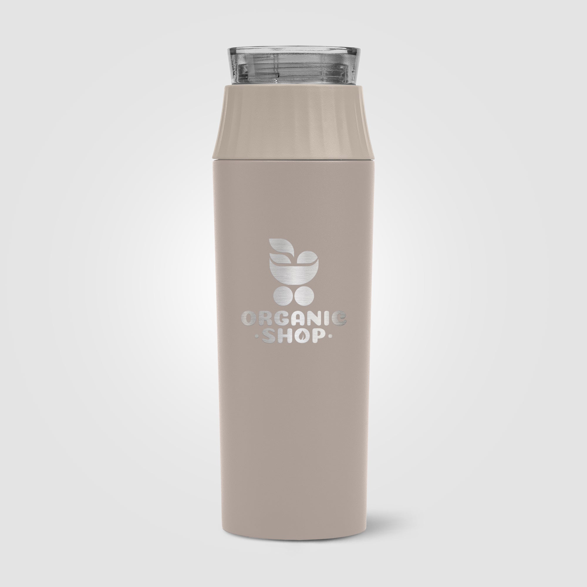 Majesty Recycled Stainless Steel Leakproof Lid Bottle - 20 oz. - Laser Engraved-zoom-3