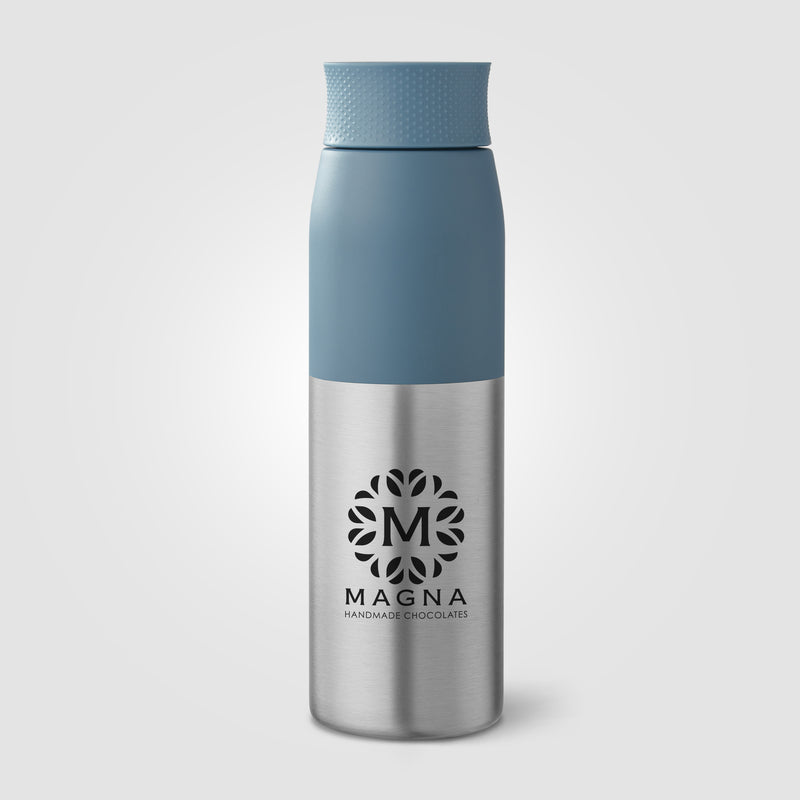 Borealis Recycled Stainless Steel Twist Lid Bottle - 22 oz.-zoom-