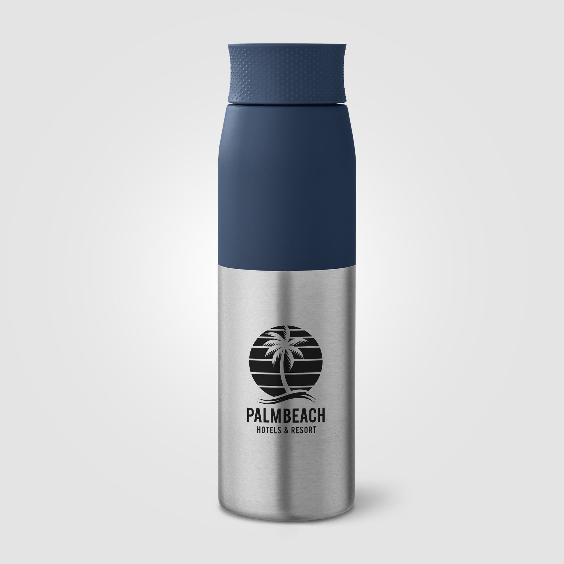 Borealis Recycled Stainless Steel Twist Lid Bottle - 22 oz.-5