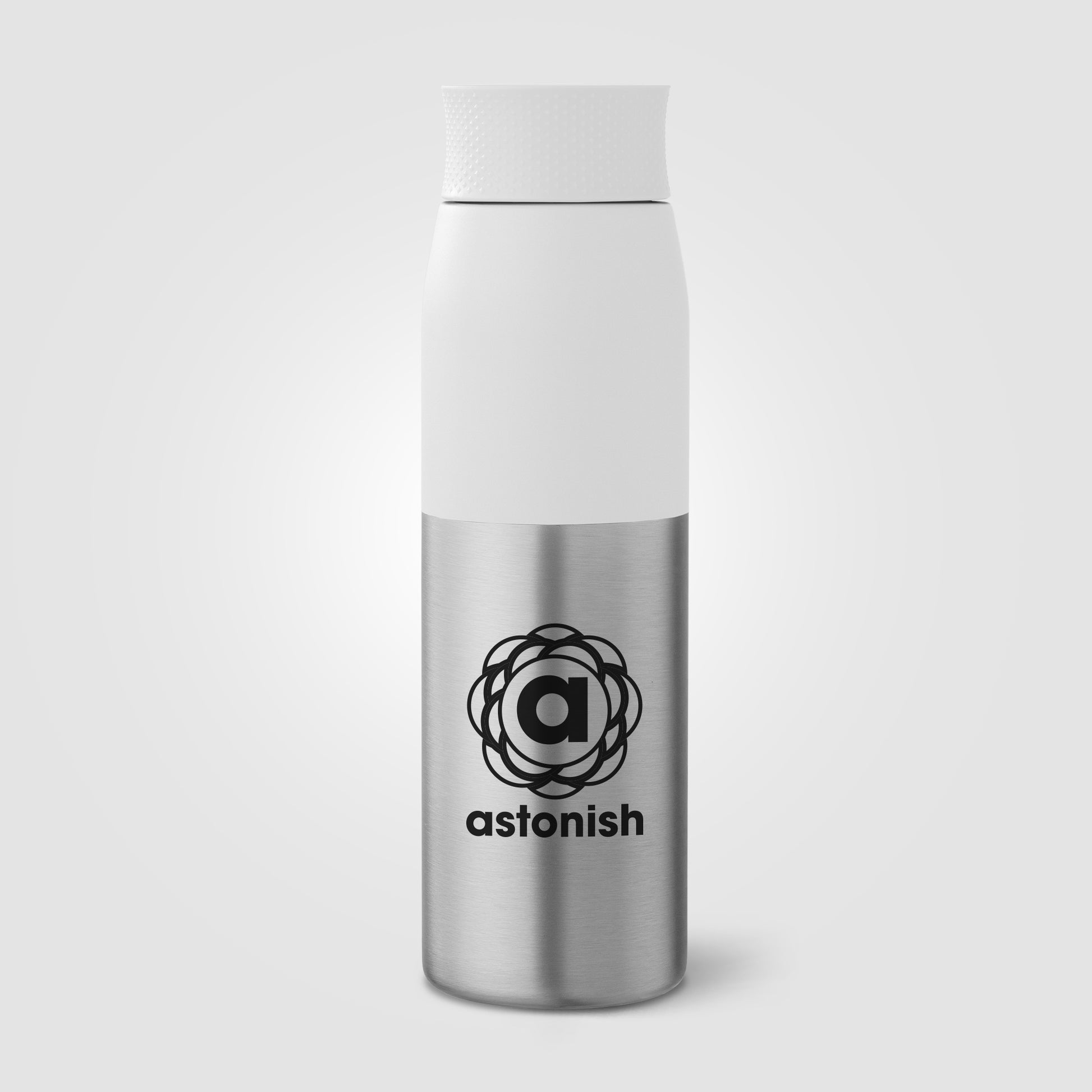 Borealis Recycled Stainless Steel Twist Lid Bottle - 22 oz.-6