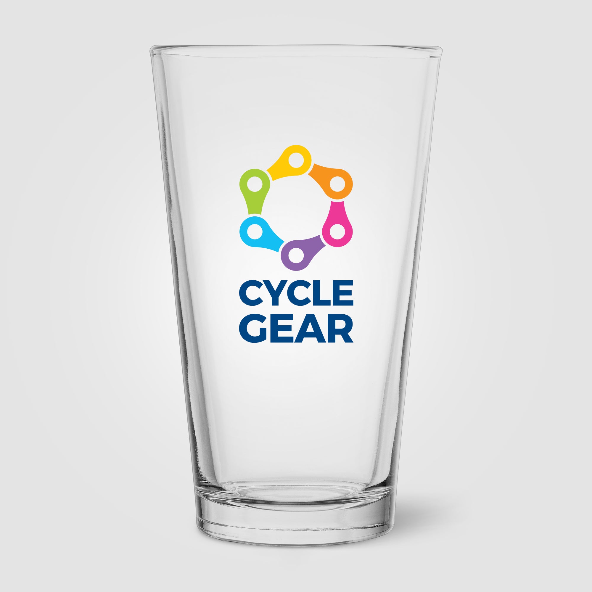 Image of the Taper Beer Glass - 16 oz. - ColorJet promotional product, SKU WJD-C.