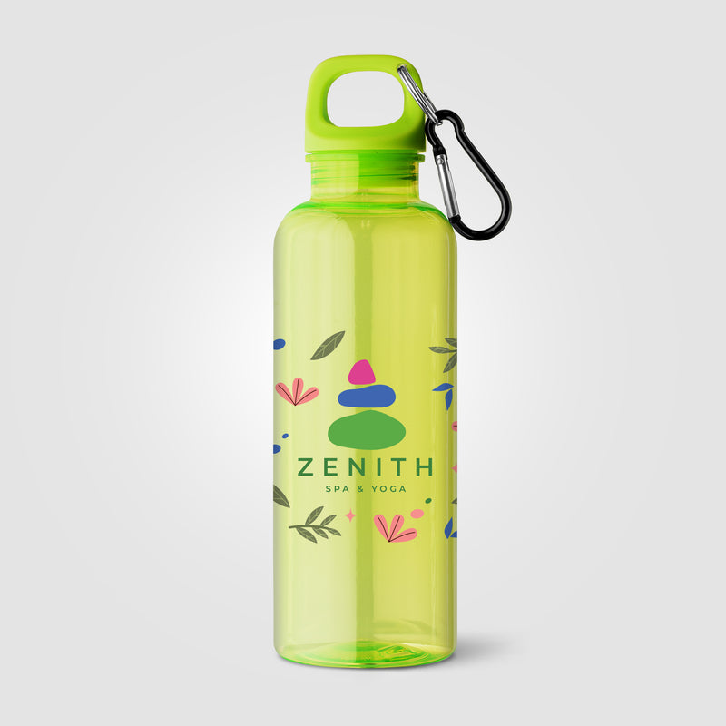Doli rPET Carabiner Clip Screw-Top Bike Bottle - 17 oz. -ColorJet-zoom-