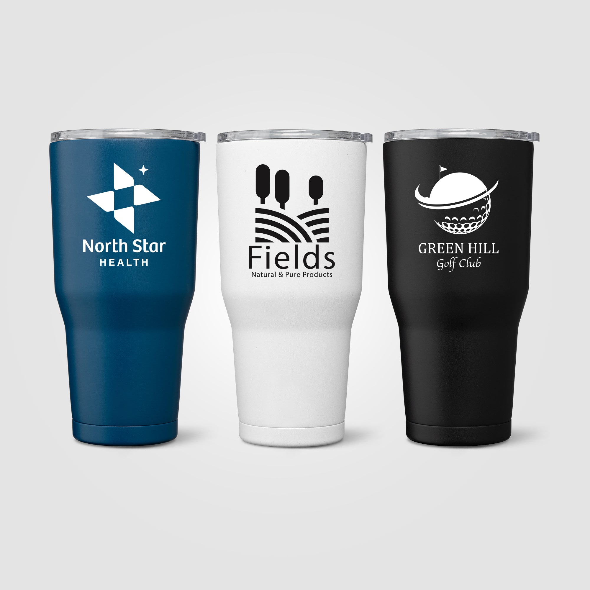 Image of the Grosche Yukon Stainless Steel Slider Lid Tumbler - 30oz promotional product, SKU WJV.