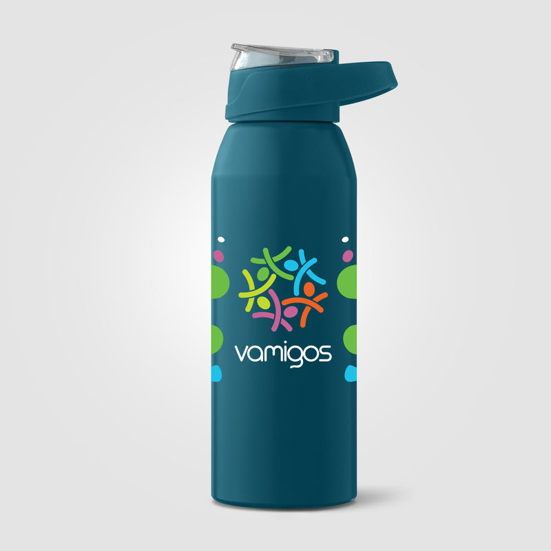 Lyse Recycled Stainless Steel Sport Bottle - 24 oz. - Full-Color Inkjet-zoom-