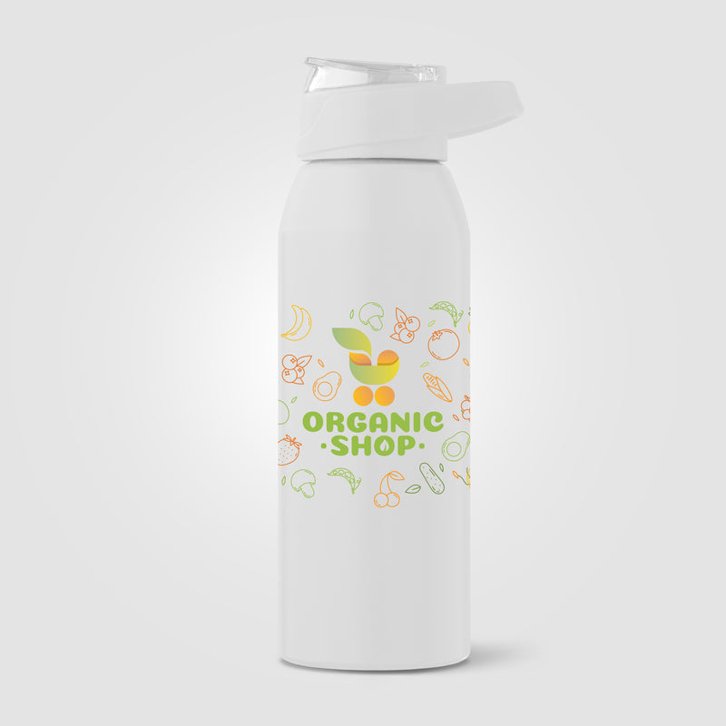 Lyse Recycled Stainless Steel Sport Bottle - 24 oz. - Full-Color Inkjet-zoom-