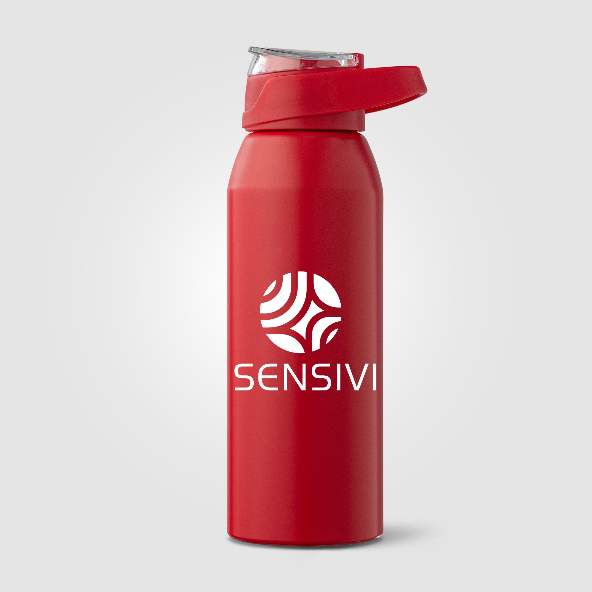 Lyse Recycled Stainless Steel Sport Bottle - 24 oz. - Silkscreen-zoom-3