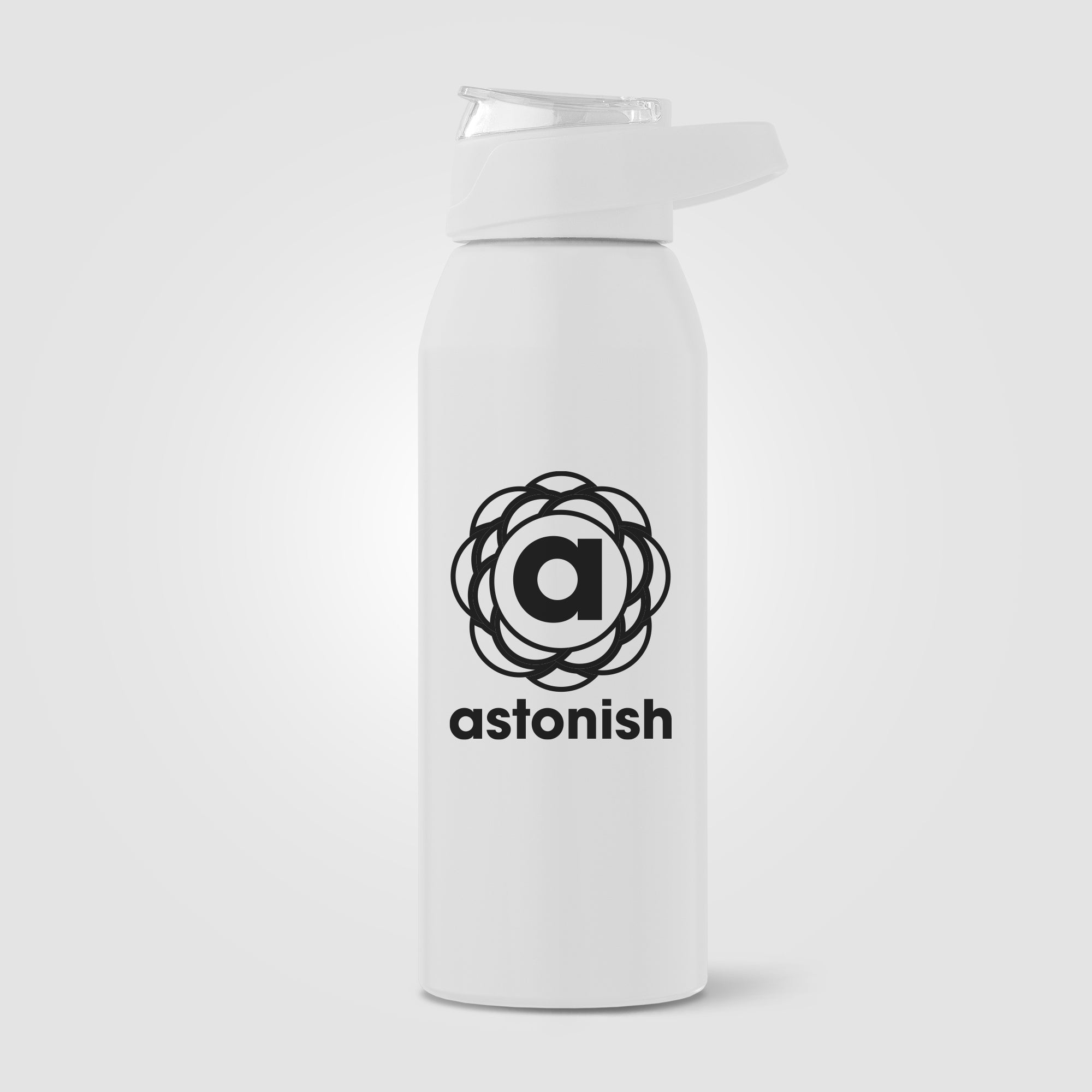 Lyse Recycled Stainless Steel Sport Bottle - 24 oz. - Silkscreen-zoom-6