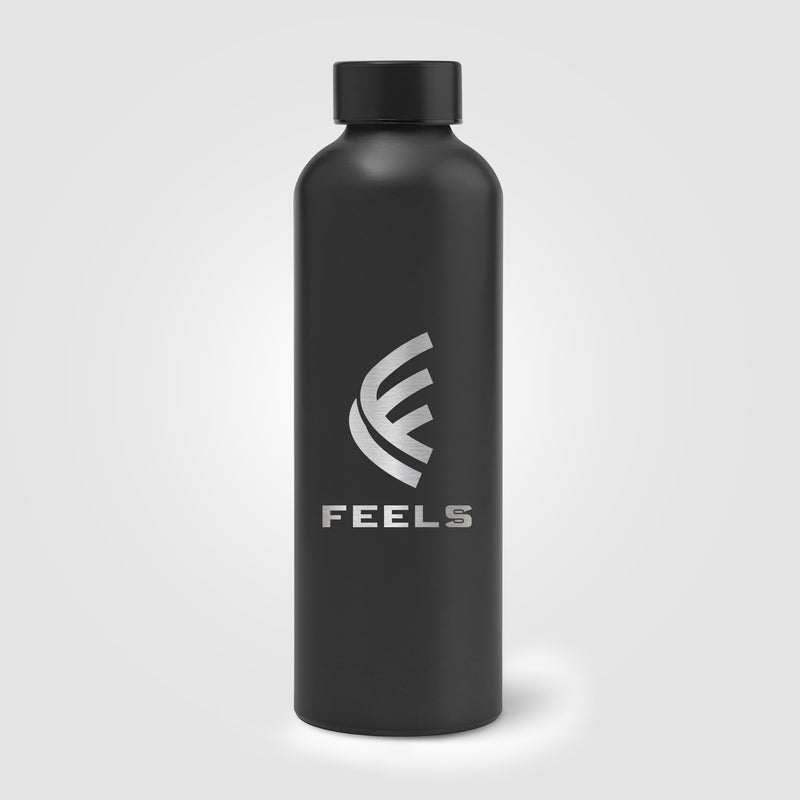 Astrid Recycled Aluminum Cooper Bottle - 24 oz. - Laser Engraved-zoom-