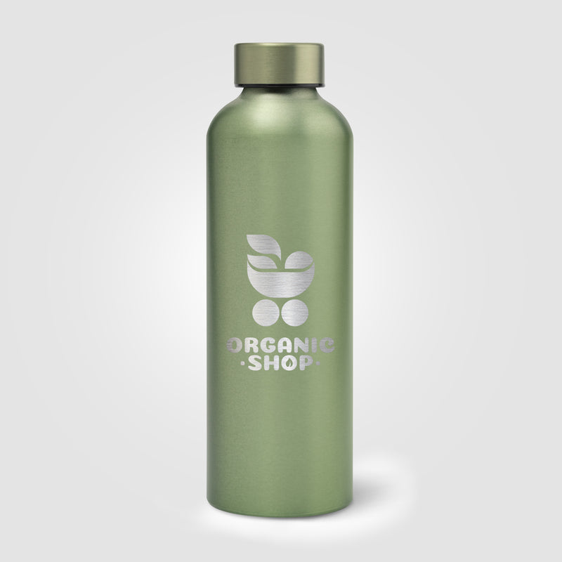Astrid Recycled Aluminum Cooper Bottle - 24 oz. - Laser Engraved-zoom-
