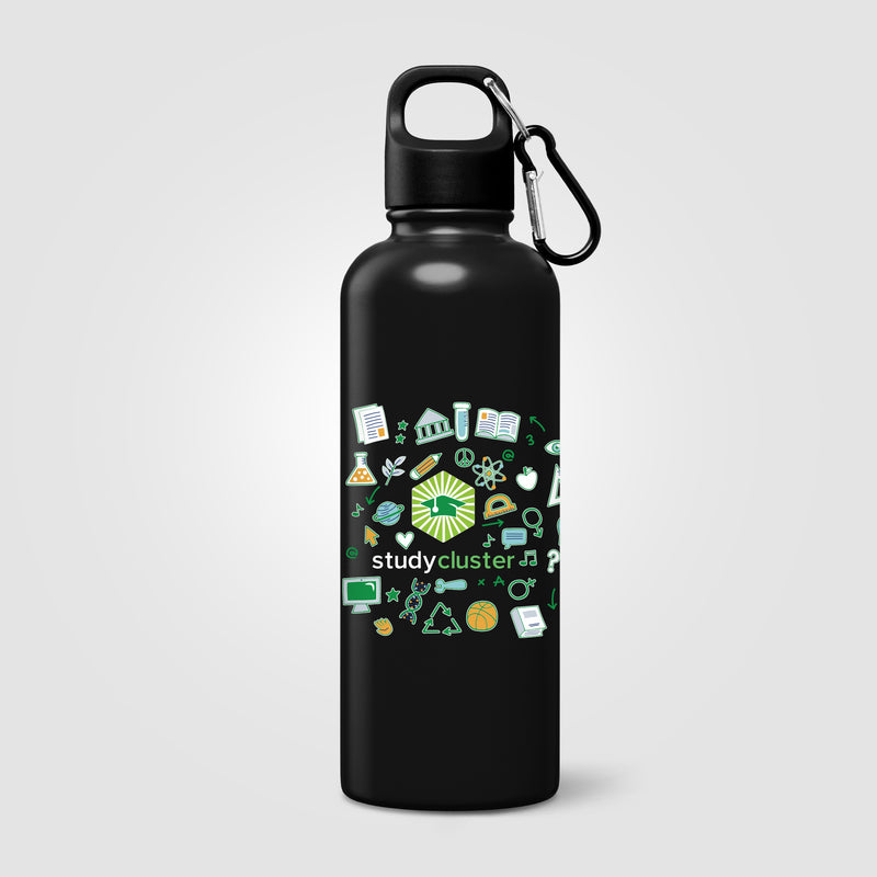 Portland Plus Recycled Stainless Steel Water Bottle - 25 oz. - ColorJet-zoom-