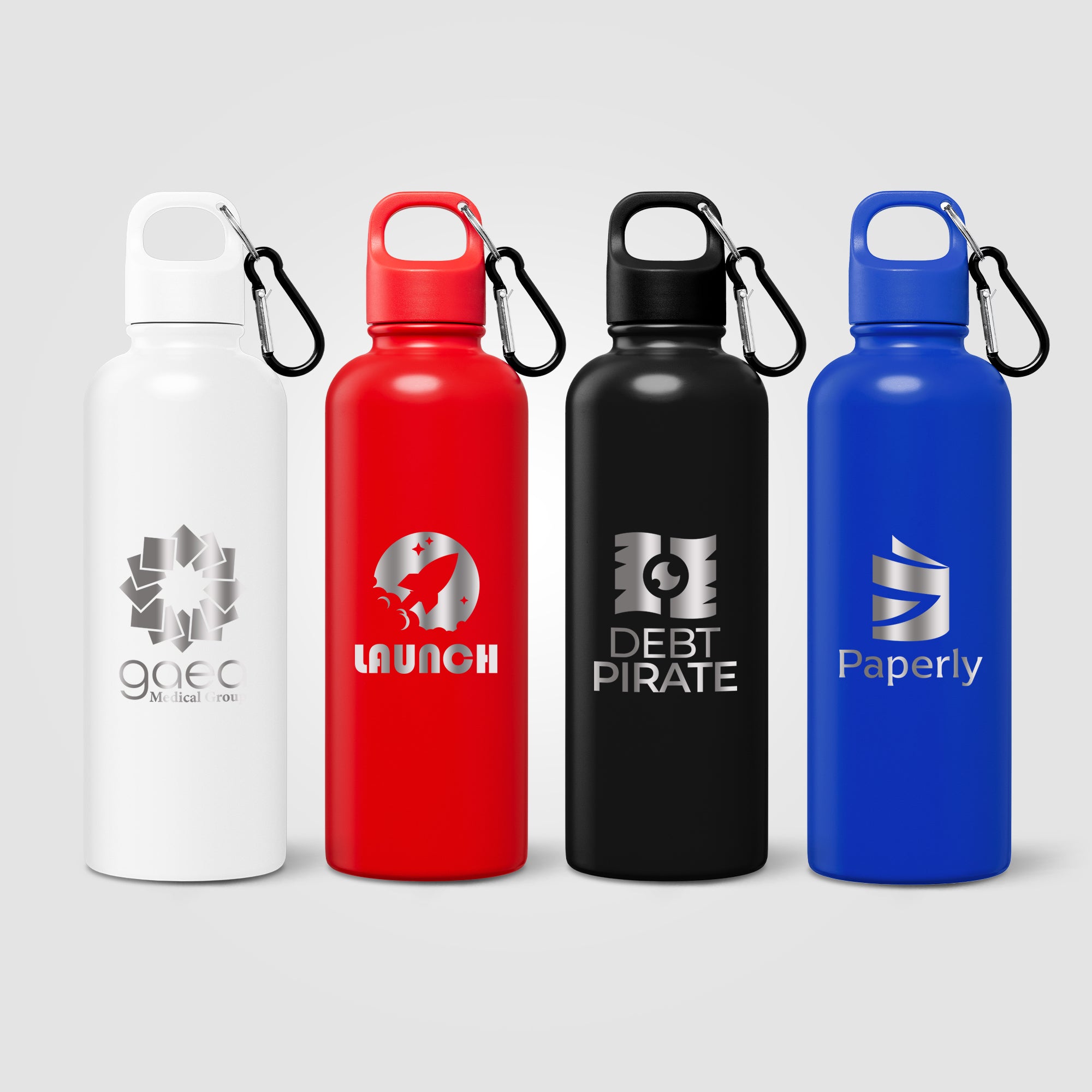 Image of the Portland Plus Recycled Stainless Steel Water Bottle - 25 oz. - Laser Engraved promotional product, SKU WKB-L.