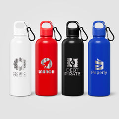 Image of the Portland Plus Recycled Stainless Steel Water Bottle - 25 oz. - Laser Engraved promotional product, SKU WKB-L.