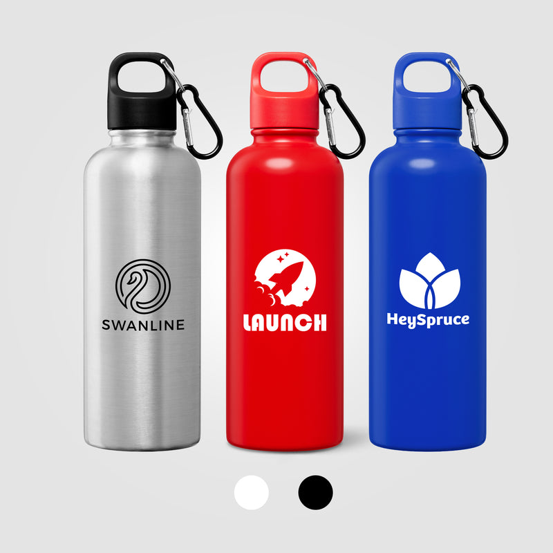 Portland Plus Recycled Stainless Steel Water Bottle - 25 oz.-zoom-