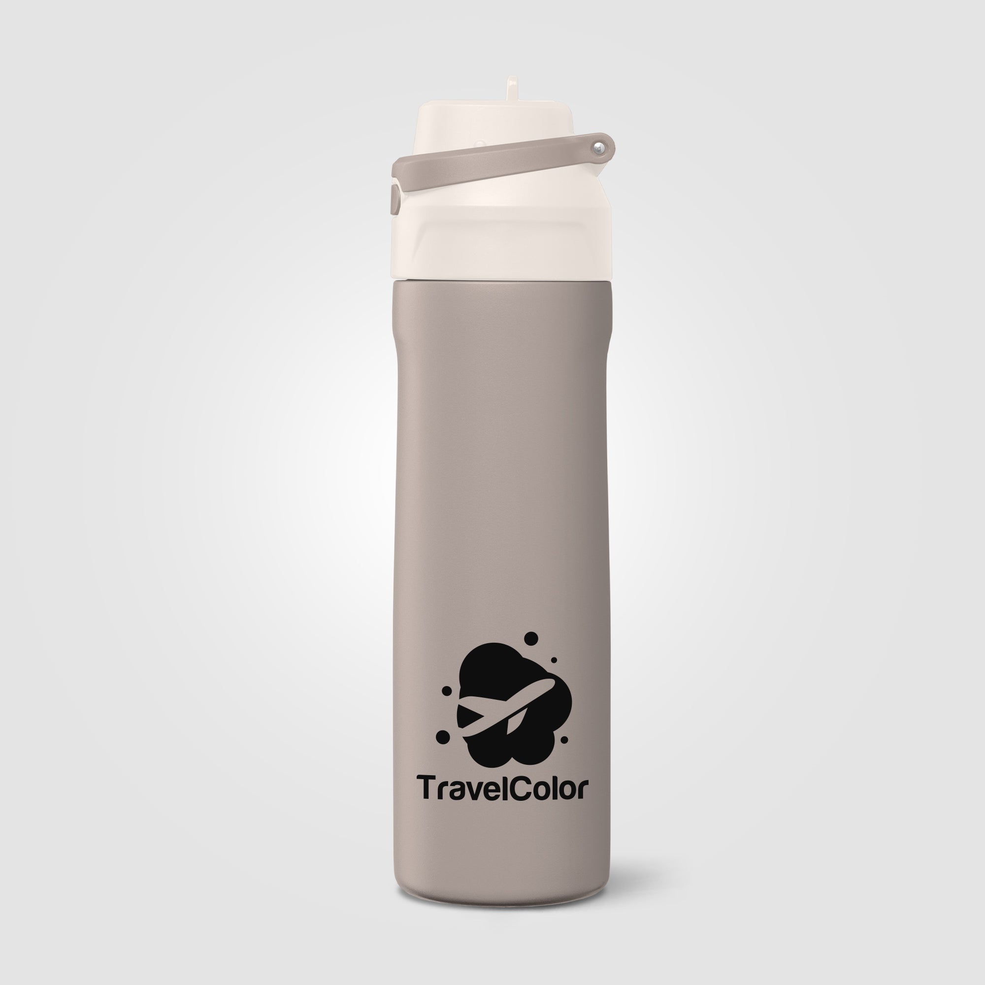 Lynk Recycled Stainless Steel Straw-Lid Leakproof Bottle - 23oz