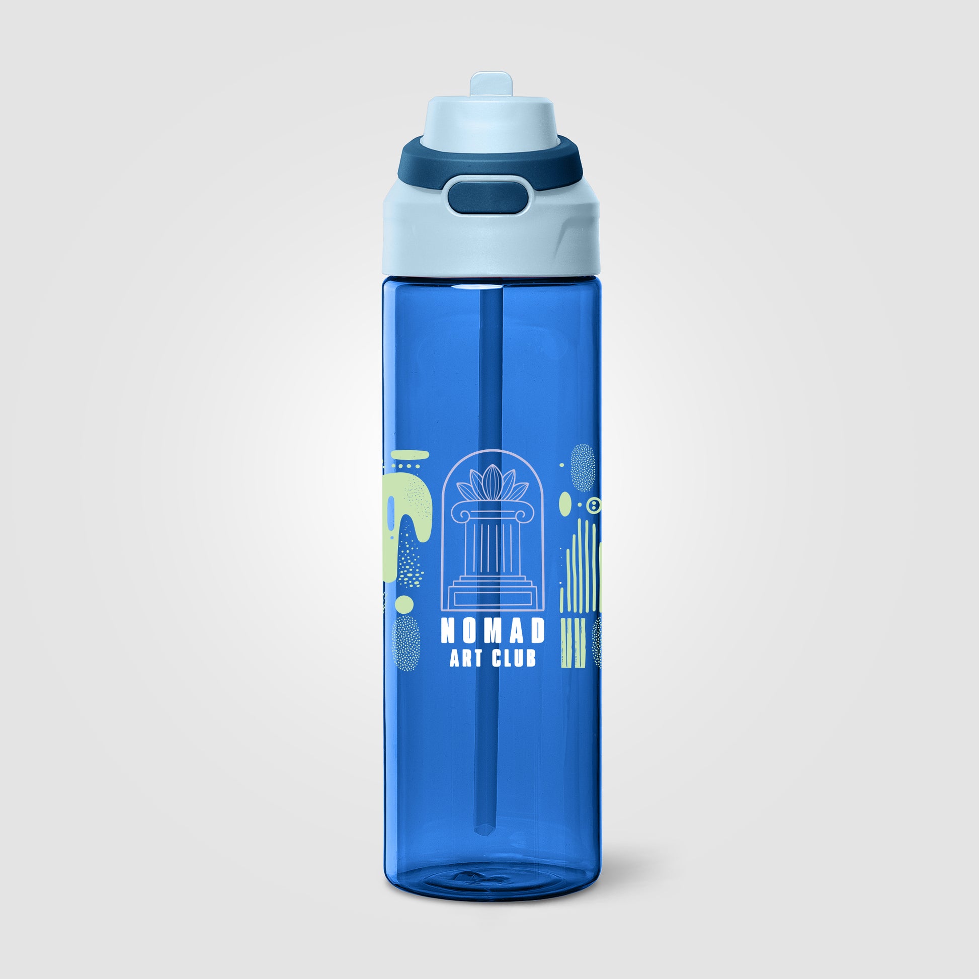 Lynk rPET Flip-Straw Single Wall Bottle - 28 oz. - ColorJet-4